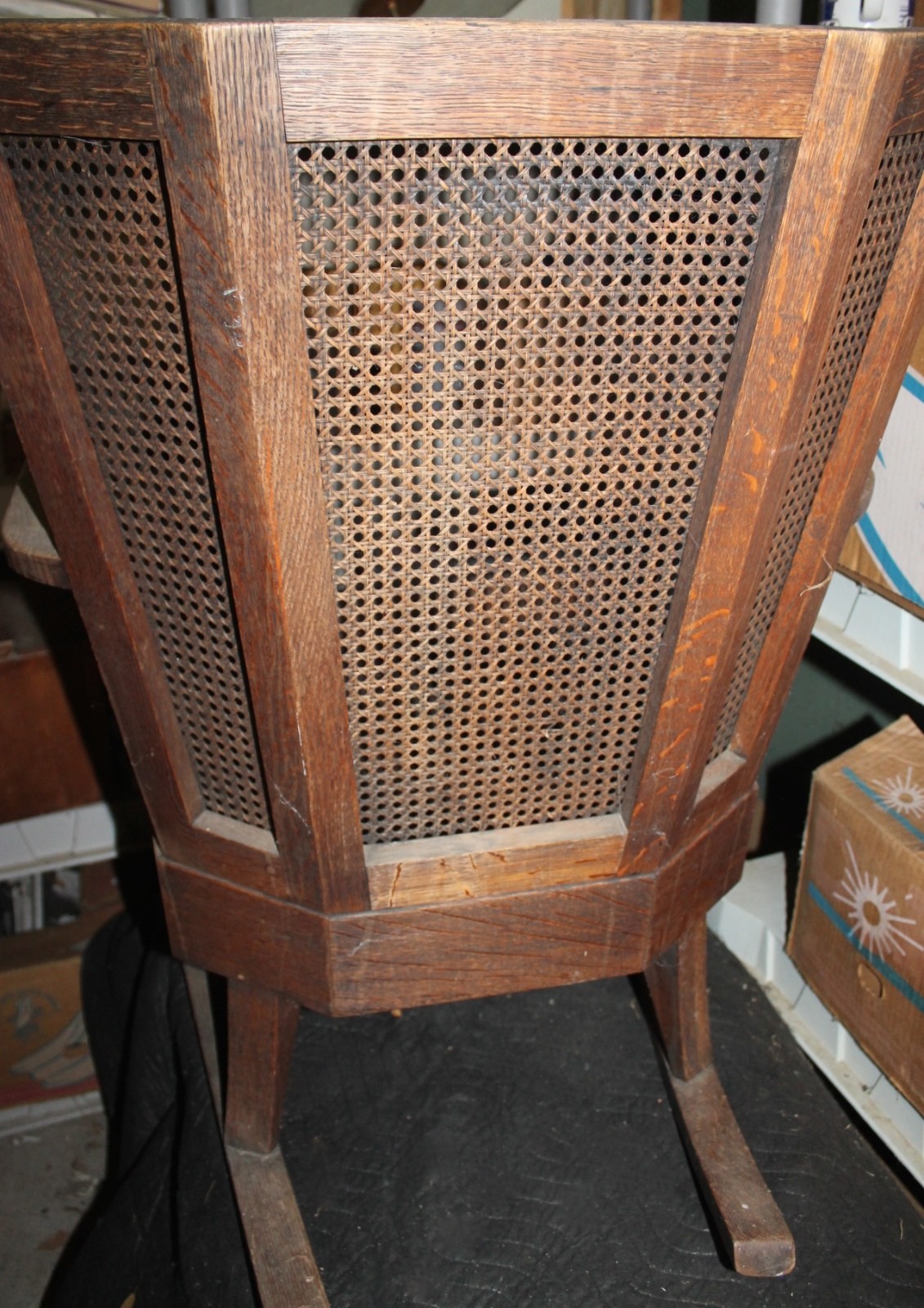 Rare Charles Stickley Rocker with Barley Twist