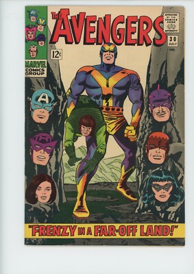The AVENGERS #30 comic book from 1966 in VF/NM 9.0.....$175 VALUE...ONLY $49.95!