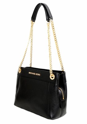 MICHAEL KORS MICHAEL KORS BAG HANDBAG JET SET ITEM MD CHAIN MESSENGER LEATHER