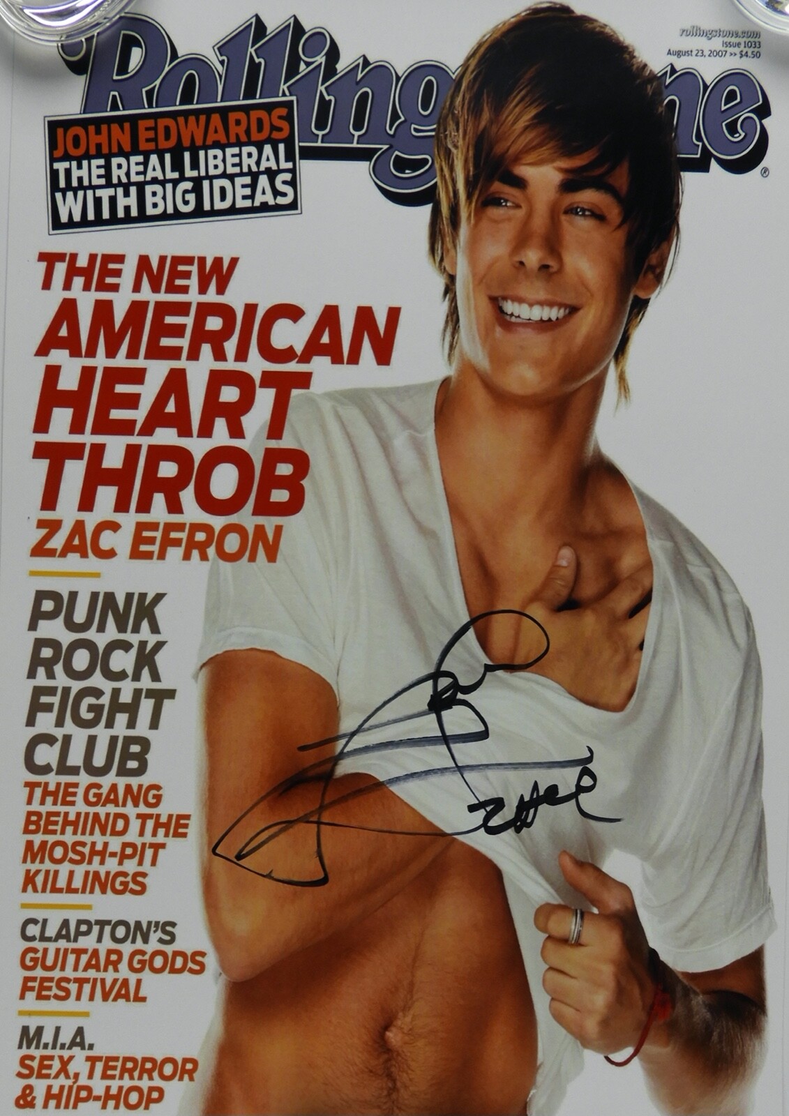 ザックエフロン　ポスター　洋書　写真集　Zac Efron　傷あり ザックエフロン ポスター 洋書 写真集 Zac Efron 傷あり