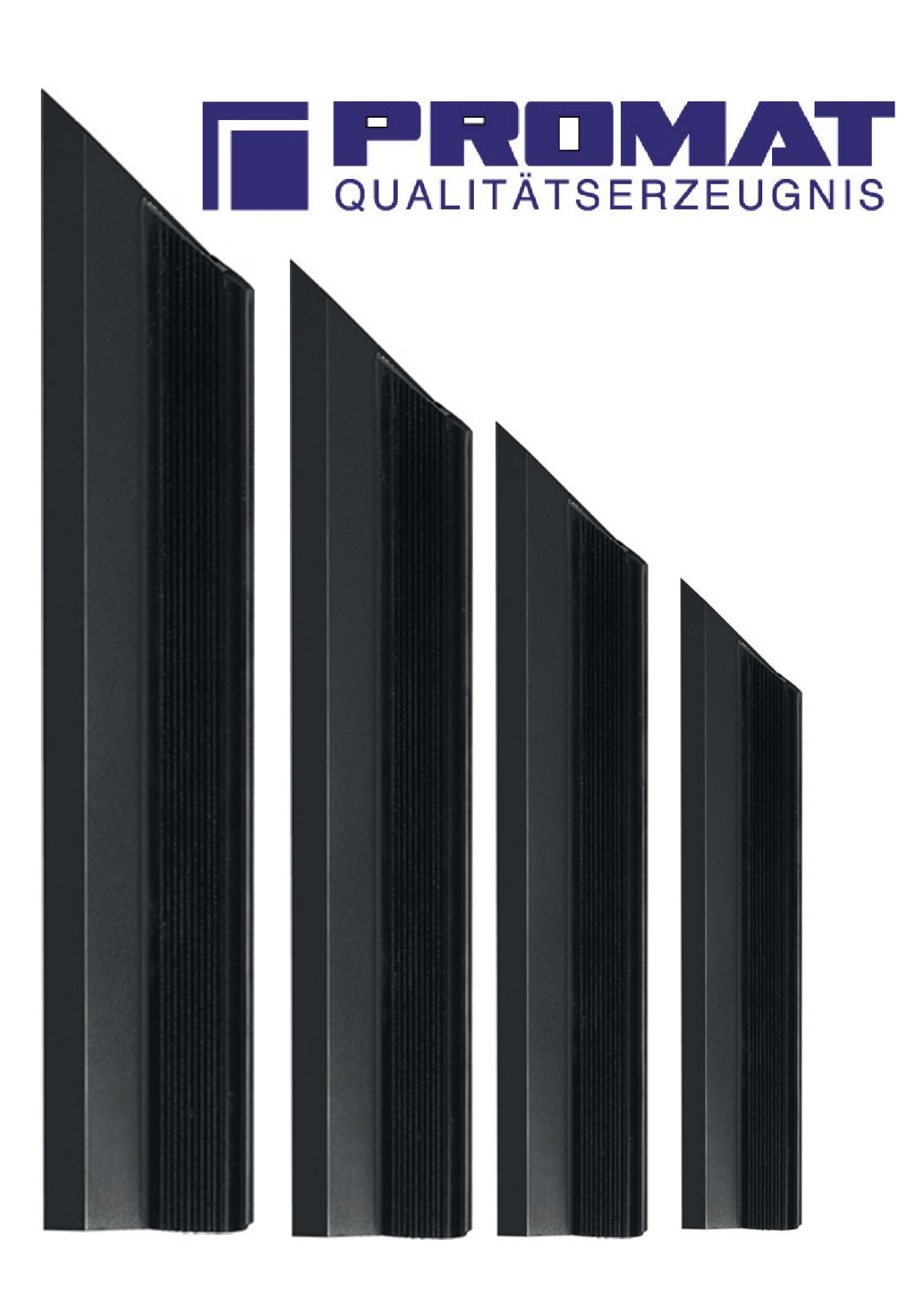 PROMAT Haarlineal DIN 874/00 Präzisionslineal Lineal Spezialstahl gehärtet