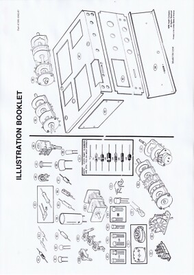Illustration Booklet With Schematics for Heathkit IM-5258