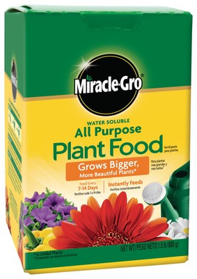Miracle-Gro 1.5 lbs - Water Soluble Multipurpose Plant Nutrition for All Plants