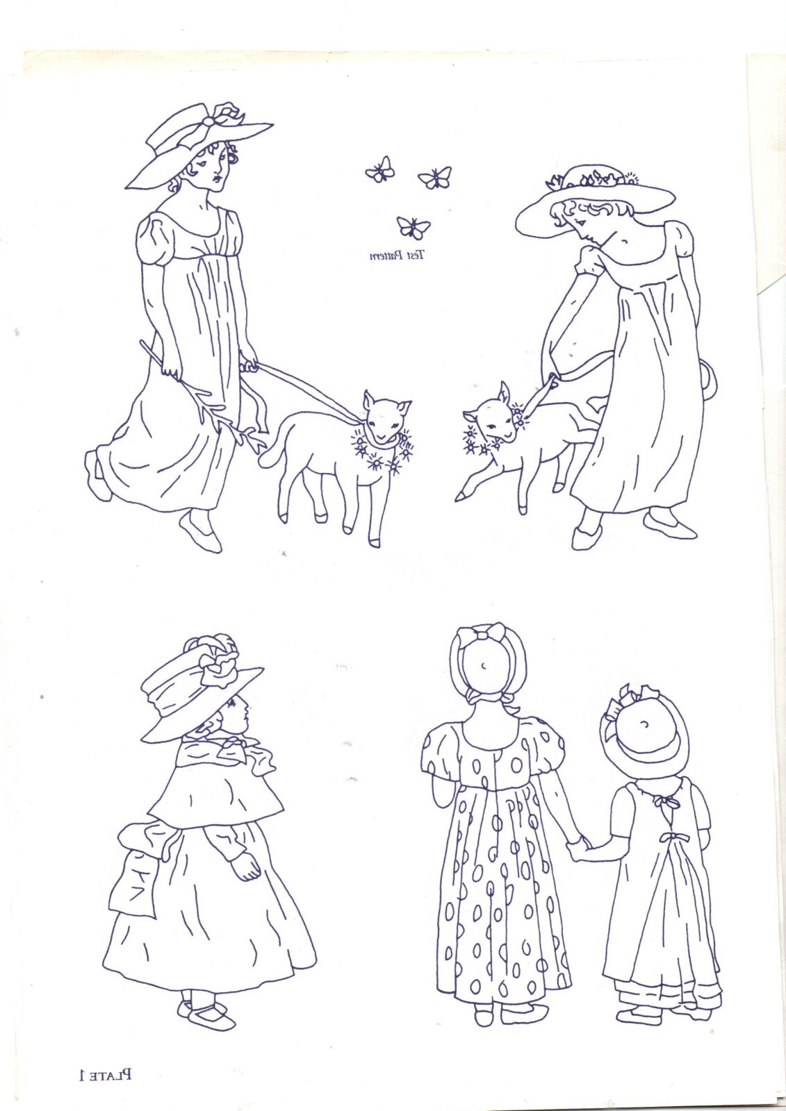 絵本・児童書 Kate Greenaway Iron-on Transfer Patterns Kate Greenaway Iron-on Transfer Patterns by Julie Hasler