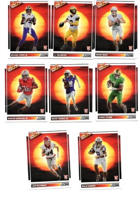  2024 Panini Score  Hot Rookies  Lot of 11 Listed below
