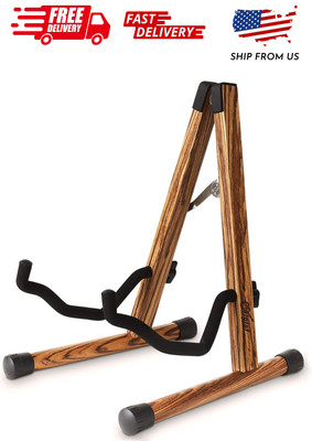 SNIGJAT Wood Guitar Stand, Acoustic Guitar Stand with Padded Foam, Classical Ele