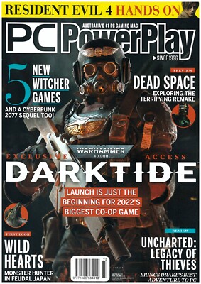 PC Powerplay Magazine  Issue 295 Warhammer Darktide Dead Space New Witcher Games