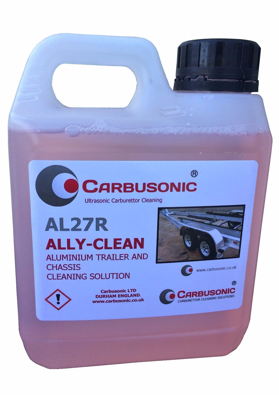 Aluminium cleaner ally bright aluminium trailer,chassis body cleaning solution  