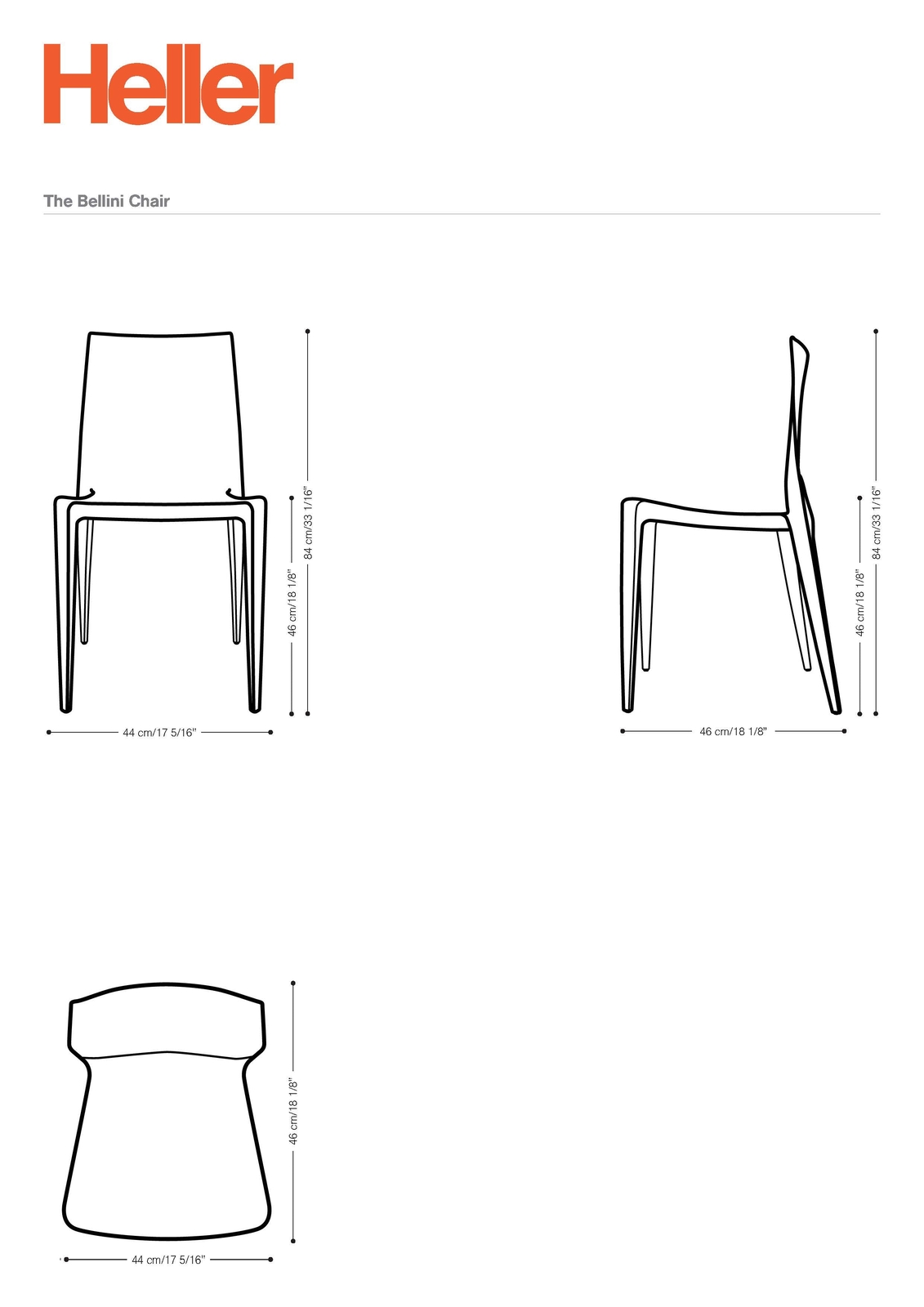 Vintage Mario Bellini Chair (set of 6) | Heller