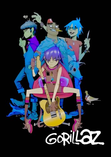 額装済　Gorillaz 限定アートプリント $_12.JPG?set_id=880000500F