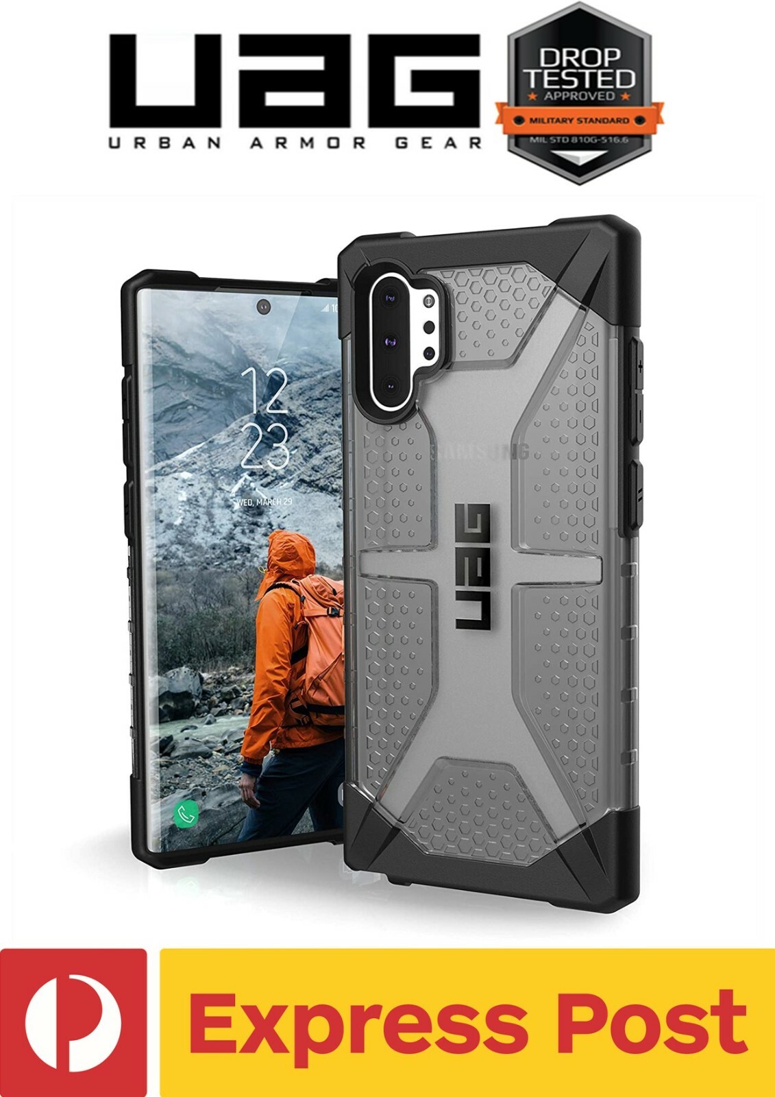 Galaxy - SAMSUNG Galaxy Note 10 Plus 美品　UAG おまけ有 Samsung Galaxy Note 10+ PLUS UAG Plasma Armor Shell Slim