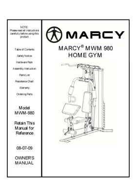 Home Gyms - Marcy Home Gym