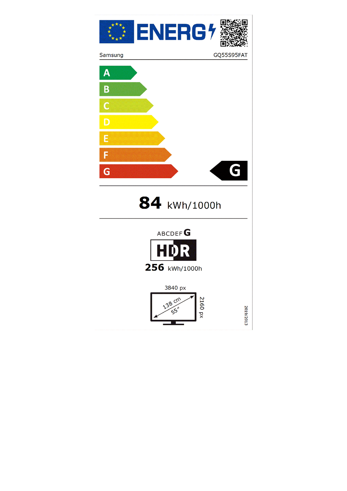 EEK:G Energieeffizienz G