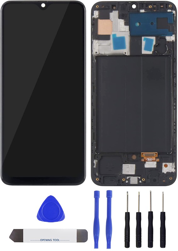 Display Bildschirm Incell Touchscreen Lcd Mit Rahmen FÃ¼ Samsung Galaxy A50 A505f