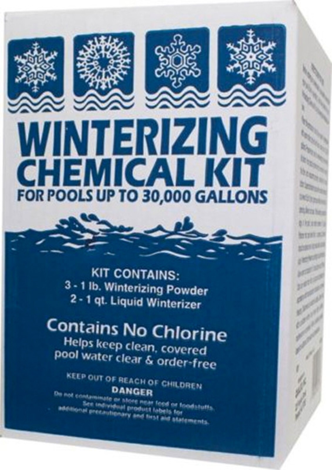Swimming Pool Winter Kit Powder & Liquid Winterizing 30,000 gallon