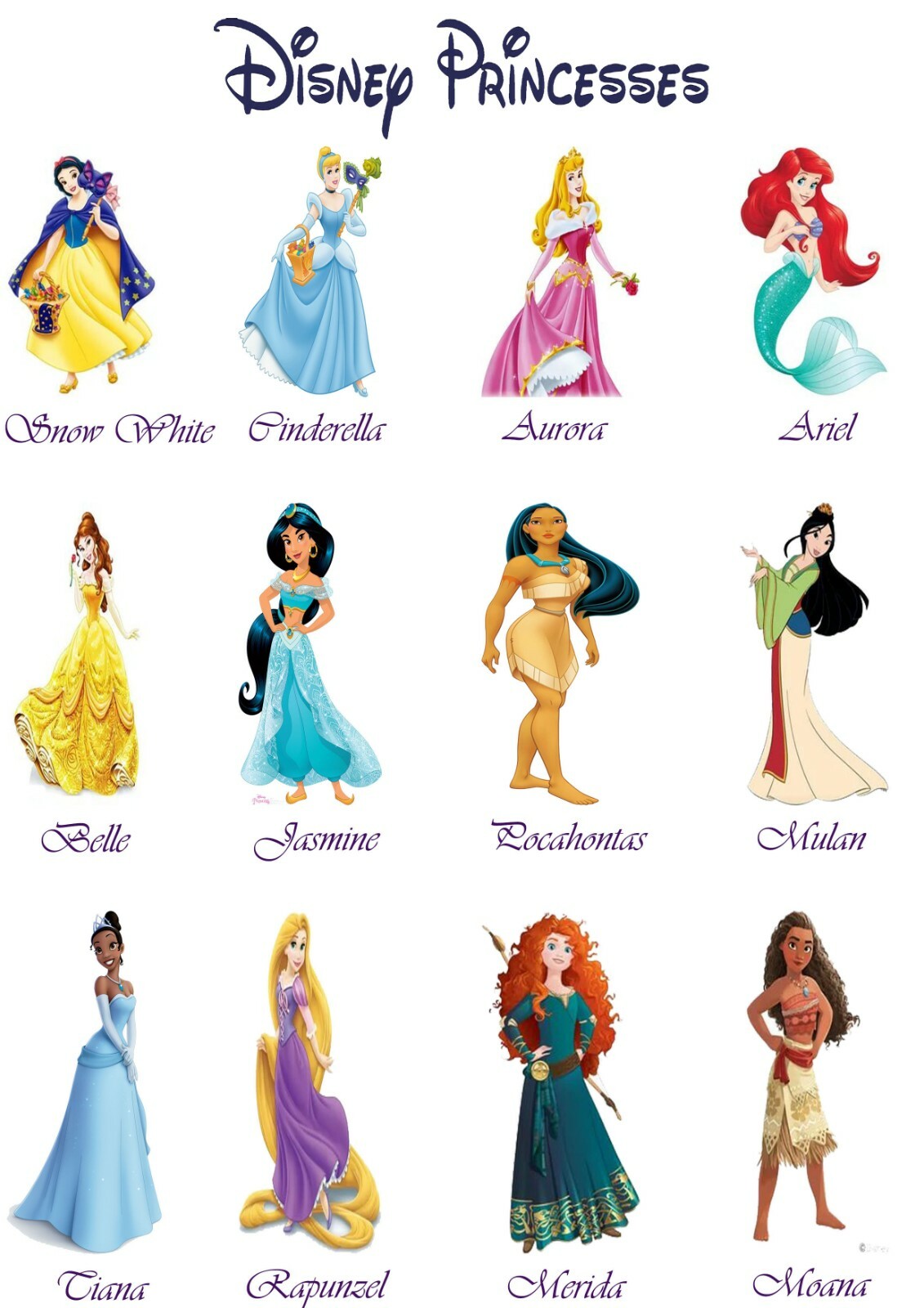 All 12 disney princesses deals
