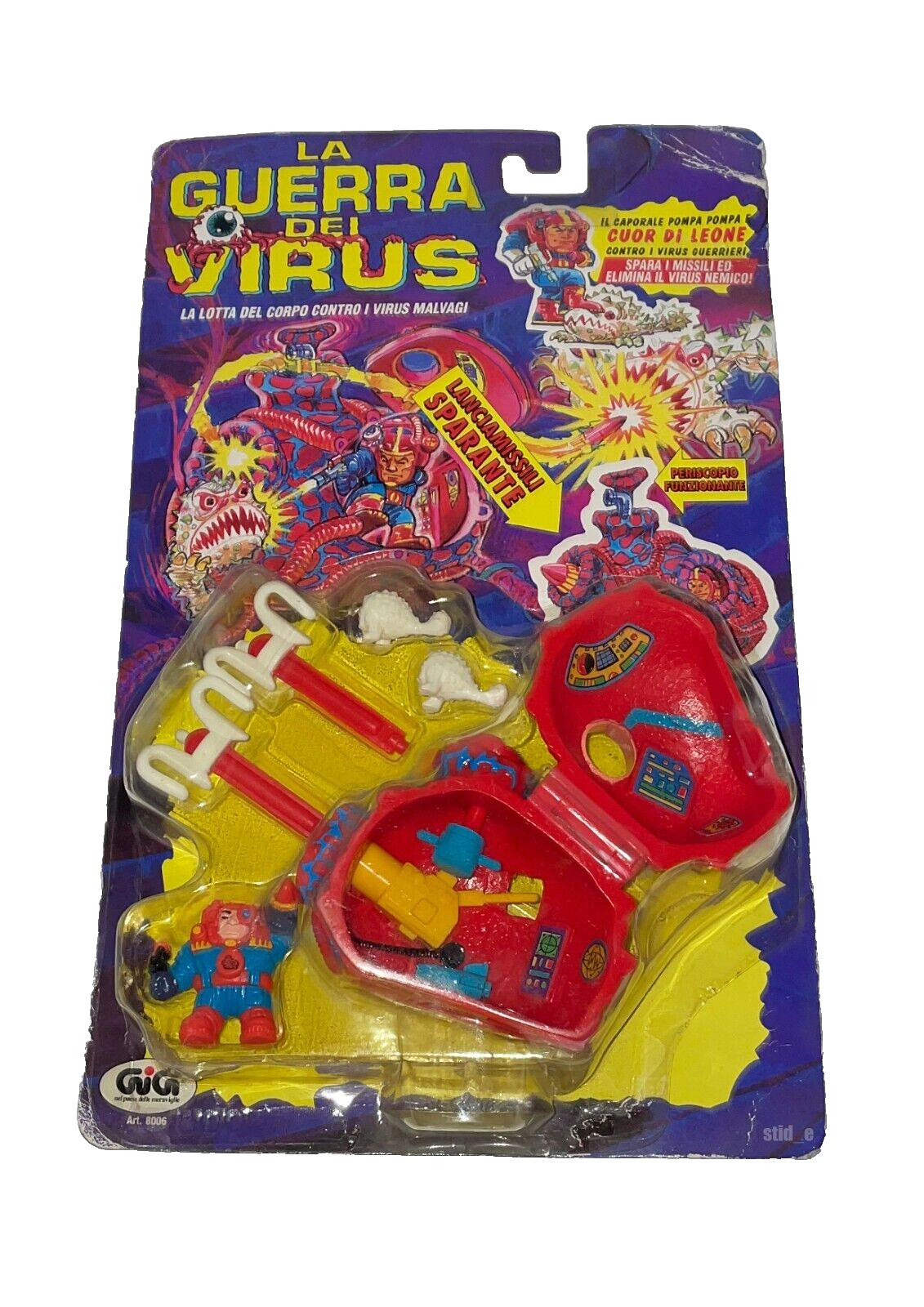 BODY WARS Hearty Heart | TOYMAX Gig 1994 | MOC New Sealed Pocket