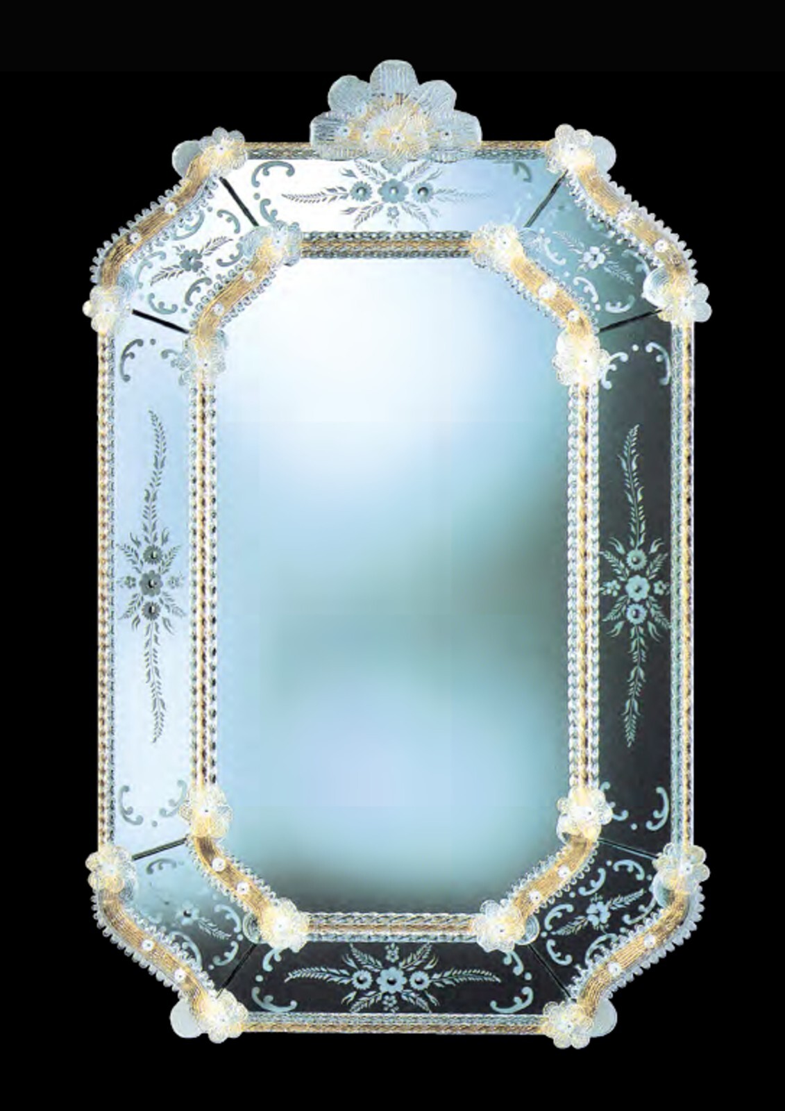 Venetian Glass Mirror Venetian Glass Mirror