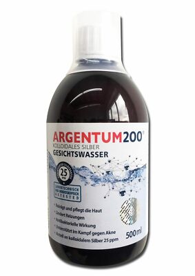 (37,80€/1l) Argentum 200 Kolloidales Silber 25 ppm 500 ml