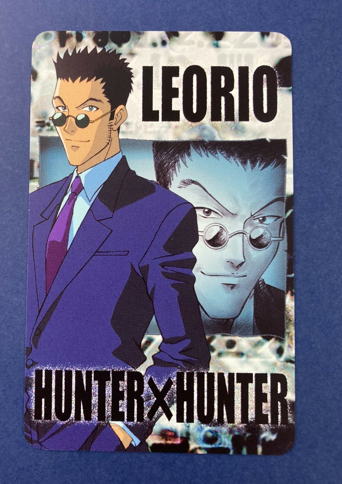 ハンターハンターカード Hunter x hunter promo card Leorio animate BANDAI Japanese F