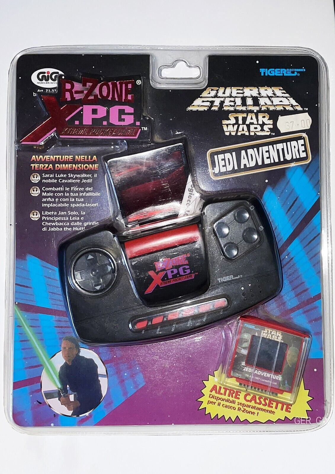 TIGER - 映画 STARWARS GAME 2機Set Tiger Electronics Star Wars Droid Fighter Attack & Gungan