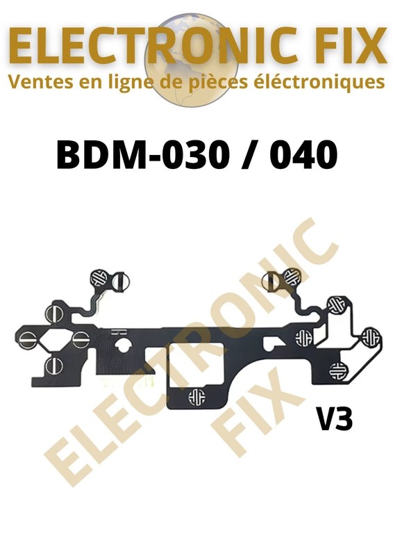 Nappe Conductrice / Film Circuit Manette Ps5 Bdm 010, 020, 030/040 Playstation 5