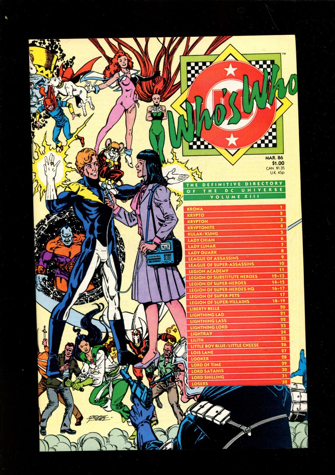 WHO'S WHO X III (9.8) DC (B027) WHO'S WHO X III (9.8) DC (B027)