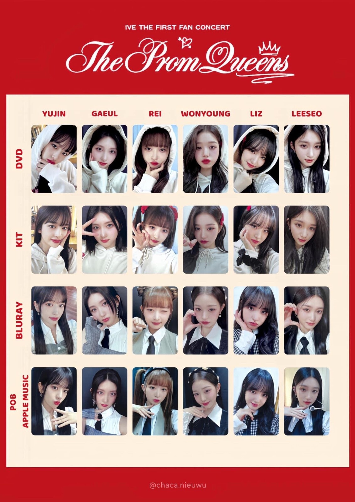 ファンコン  IVE Prom Queens DIVE 1期 トレカ ウォニョン IVE ファンコン Prom Queens 限定 DIVE1期 トレカウォニョン