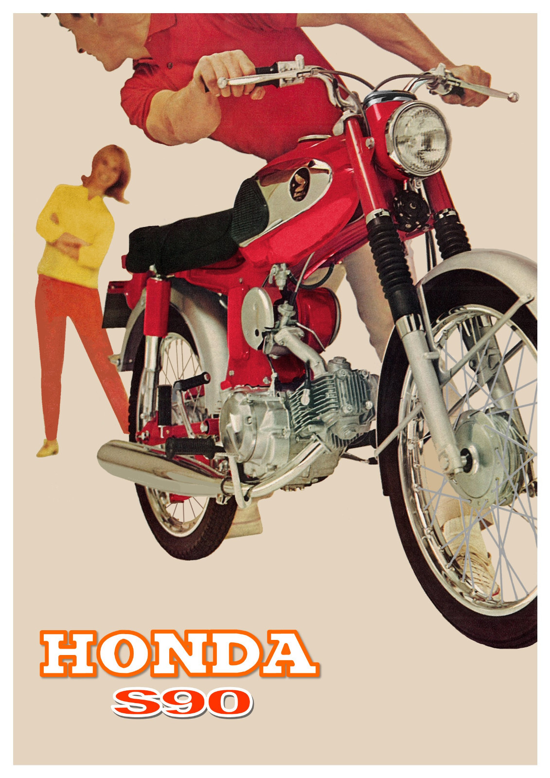 昭和レトロ ？ HONDA 赤ヘル ホンダ（HONDA）2000年 Live Dio ZX スケルトン・特別・限定仕様