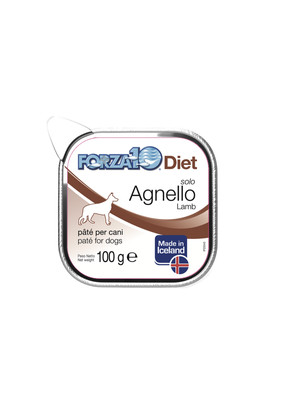 Forza10 Solo Diet Lamb Wet Food for Dogs with Food Intolerances and Allergies, 3