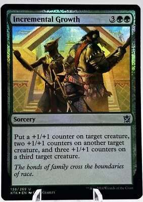 Incremental Growth 138/269 Foil Khans of Tarkir KTK MTG NM