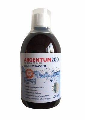 (49,60€/1l) Argentum200 kolloidales Silber 100 ppm 500 ml