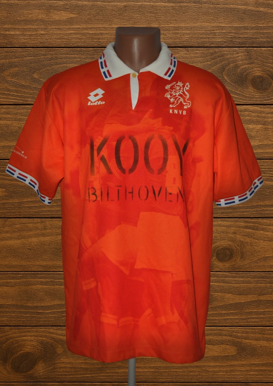 Netherlands KNVB 1996 1997 Home Sz L Nederland Holland shirt