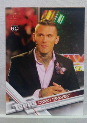 Corey Graves 2017 Topps WWE Rookie #14 RC
