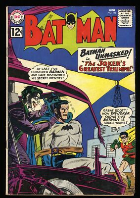 Batman #148 VG/FN 5.0 Joker Cover and Appearance! Early 12 Center! DC Comics