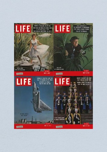 LIFE Magazine 1957年発行　7冊セット LIFE Magazine 1957年発行 7冊セット LIFE Magazine 1957年発行