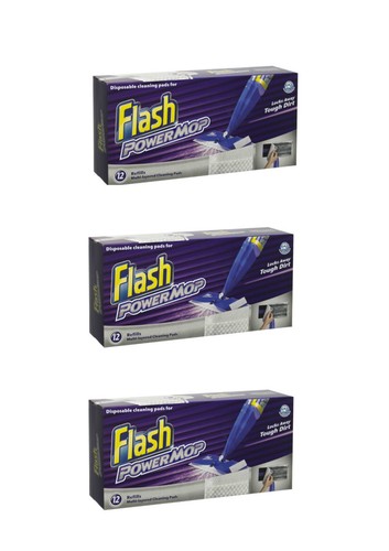 Flash Speedmop Dry Pads Refills, 120 Pads (40 X 3 Pads) | WhichOne