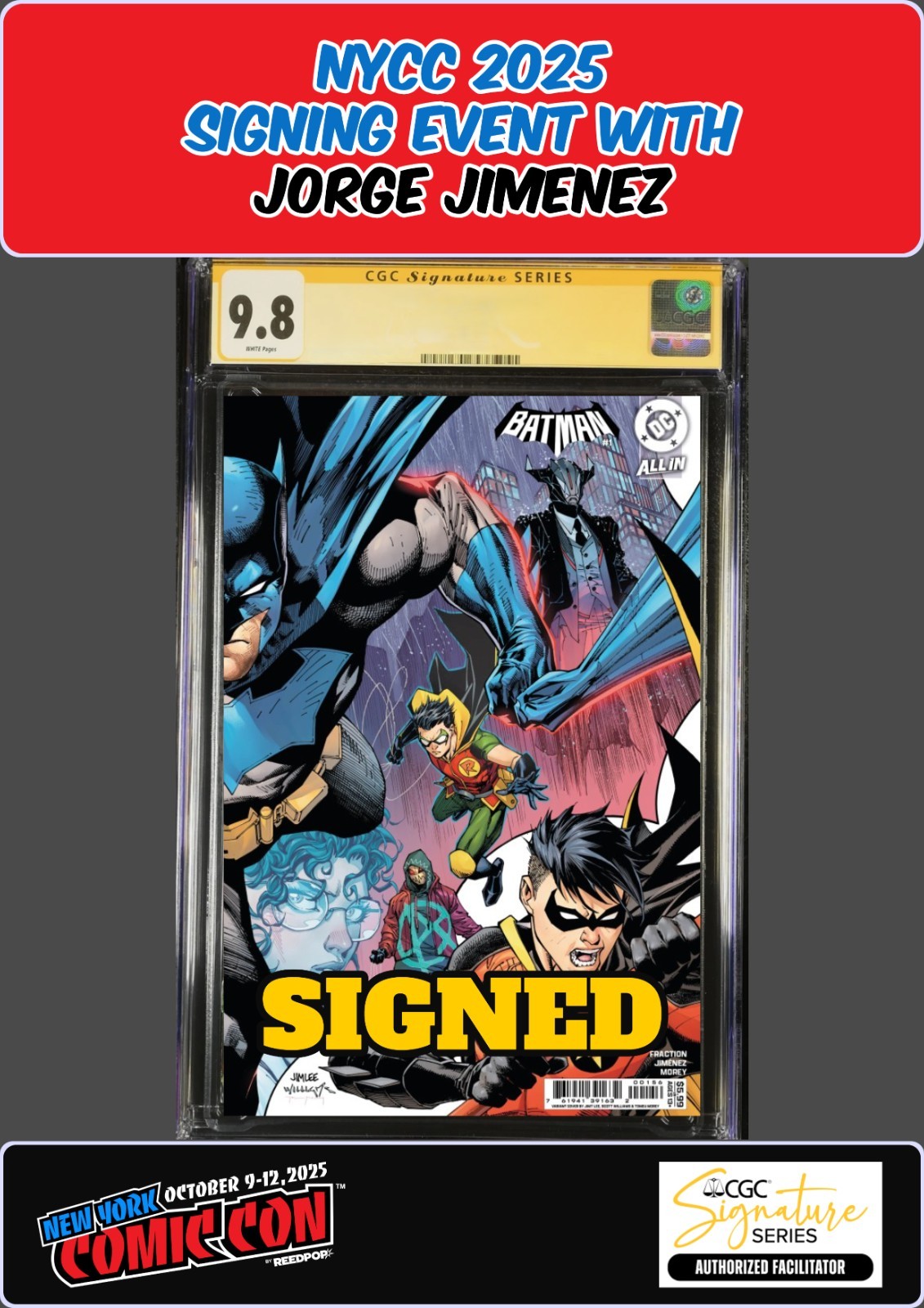 アメコミリーフ Batman #6 CGC 9.6 アメコミリーフ Batman #6 CGC 9.6 Batman #6 (DC Comics April