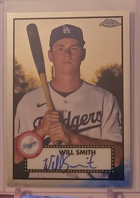 2021 TOPPS PLATINUM ANNIVERSARY AUTO WILL SMITH LOS ANGELES DODGERS