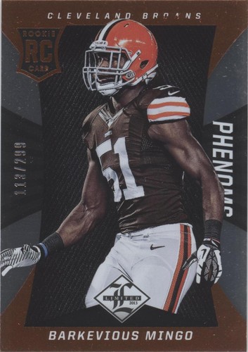 2013 Panini Limited Barkevious Mingo #157