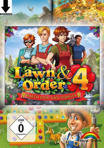 Lawn & Order 4 - Durch Dick und Dünger - Klick-Management-Spiel - Download PC
