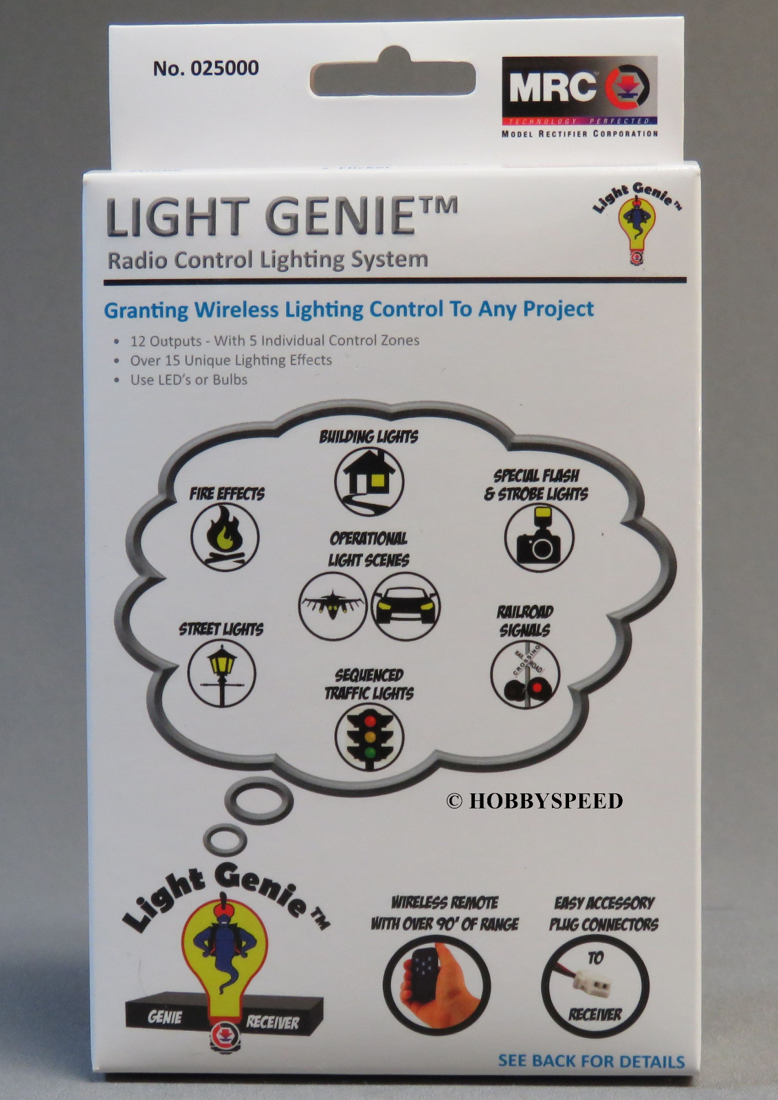 MRC LIGHT GENIE WIRELESS LIGHTING CONTROL for any project ra