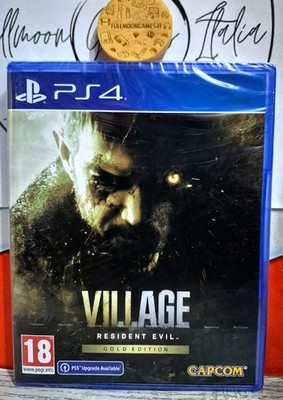 RESIDENT EVIL 8 VILLAGE GOLD EDITION PS4 UPGRADE PS5 HORROR EU CON ITALIANO NEW