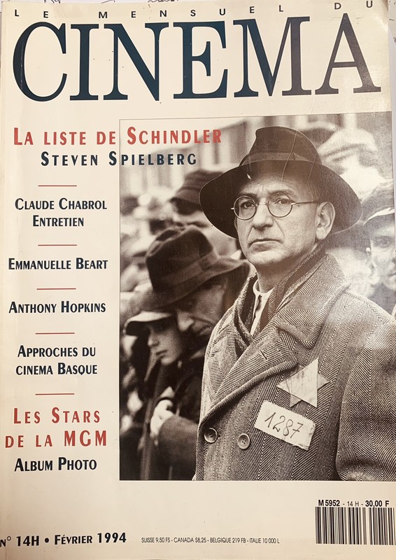 Le Mensuel Du CinÃ©Ma NÂ°14h : La Liste De Schindler