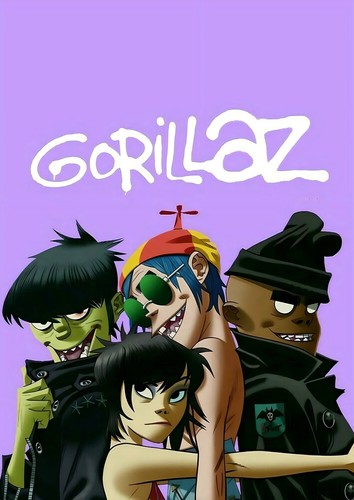 GORILLAZ 4枚セット SuperPlastic x Gorillaz: 20+ 20th Anniversary Minis