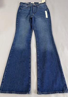 Universal Thread  Women s High Rise Comfort Stretch Flare Jeans size 8 Long NWT