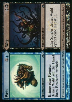 Weit // Weg FOIL | Far // Away | NM | Dragon's Maze | GER | Magic MTG