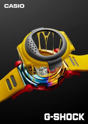 Pre-owned G-shock Bluetooth Equipped Box Set With Replacement Parts Men's Multi-color In Limited Model / Yellow