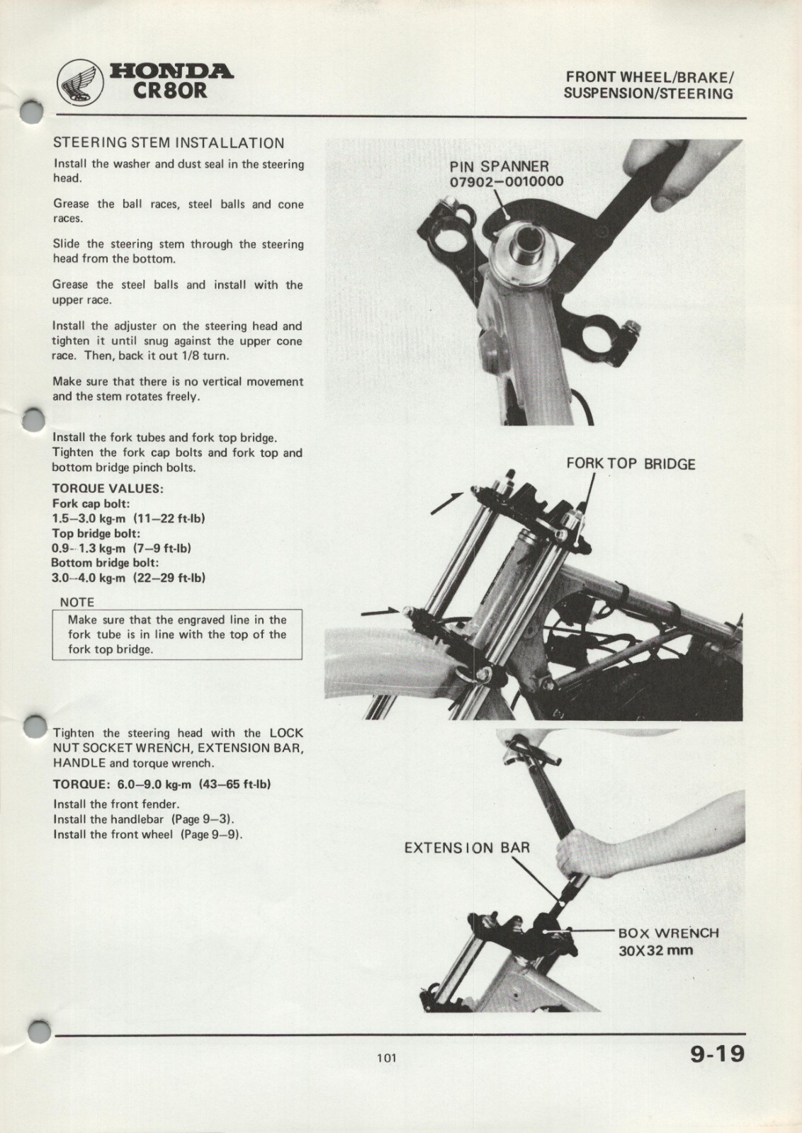 PDF DOWNLOAD Honda CR80R Elsinore (1980) Shop Repair Manual CR 80 R PDF 18040