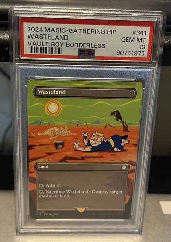 【MTG】Wasteland 4枚セット MTG Fallout Wasteland, etc. Special Illustration Japanese 4